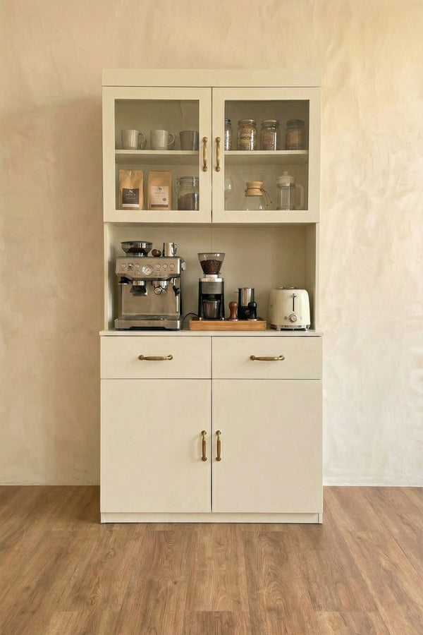 Classic Ivory Coffee Station