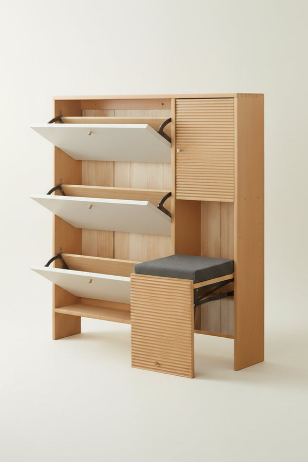 Aura Entryway Shoe Rack - Storage